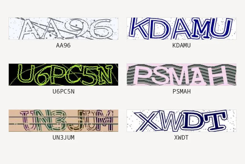 How I Trained a Captcha Solver on 4,000 Labelled Images