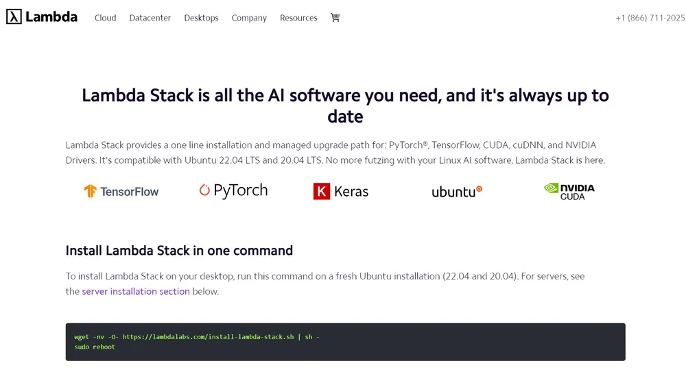 The Lambda Stack Value Propositions