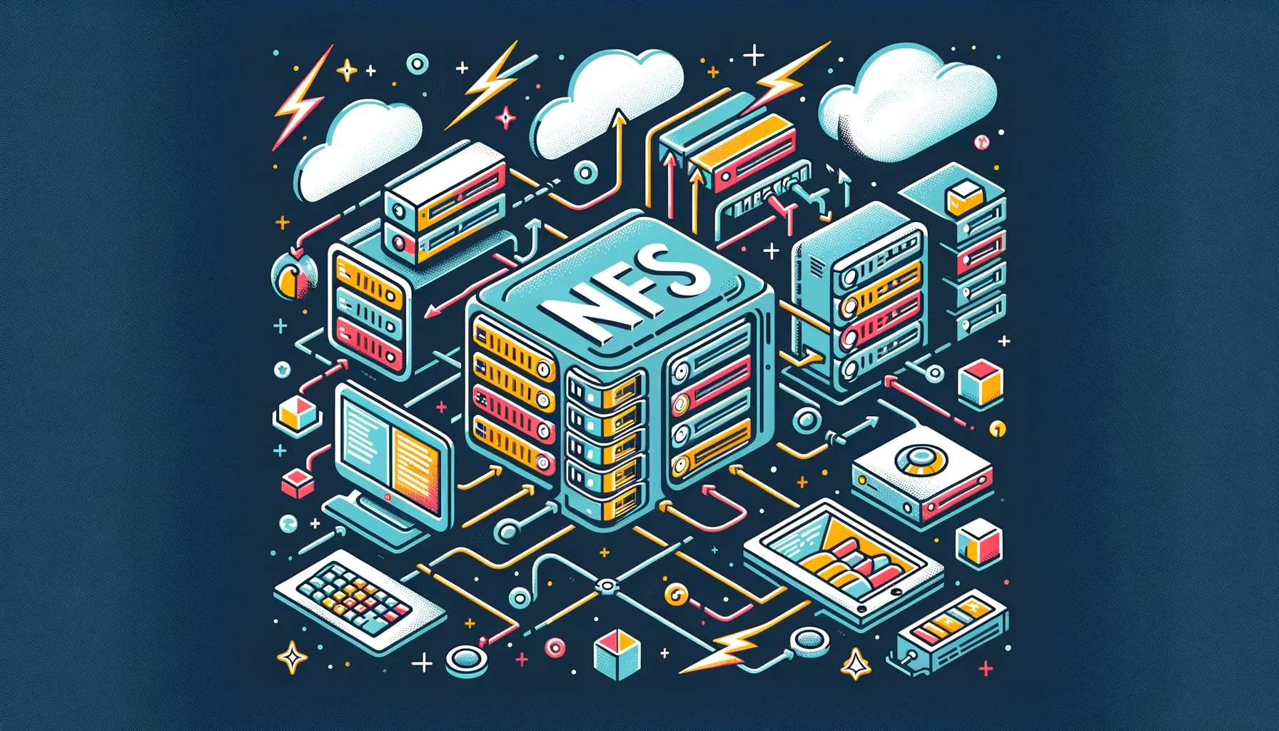 NFS illustration NFS illustration