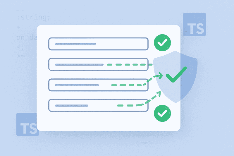 "Validating fields in production: ts-runtime-validation powers DS160.io's complex form validation"